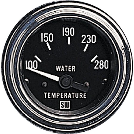 Aftermarket Stewart Warner Instrument Water Temperature Gauge SWI-82307-JN